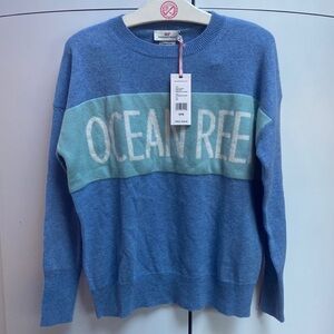 Vineyard vines Ocean reef cashmere sweater women’s new With tag XS.
